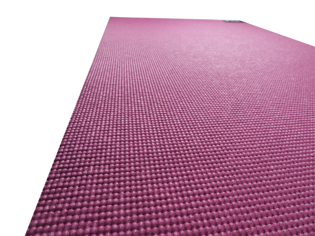 7mm Solid Memory Foam Yoga Mat – 24 x 68 – Burgundy