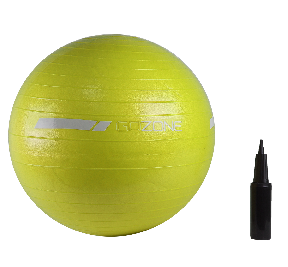 55cm Stability Ball Lime White GoZone GoZone Canada