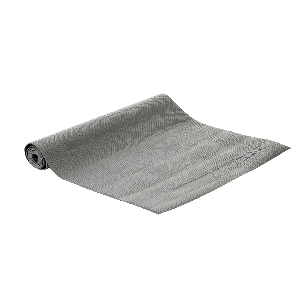 3mm PVC Solid Yoga Mat – 24” x 68 – Dark Grey – GoZone – GoZone Canada