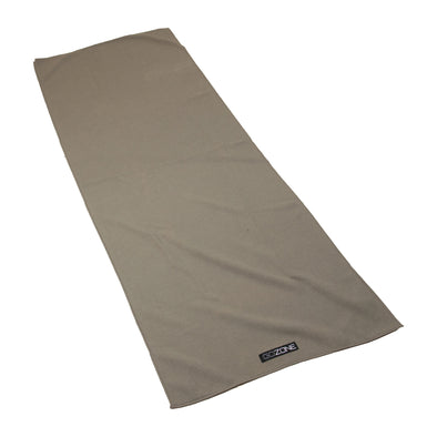 Serviette pour tapis de yoga - 24" x 72" - Gris