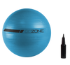 ballon d'exercice 75cm - bleu/noir
