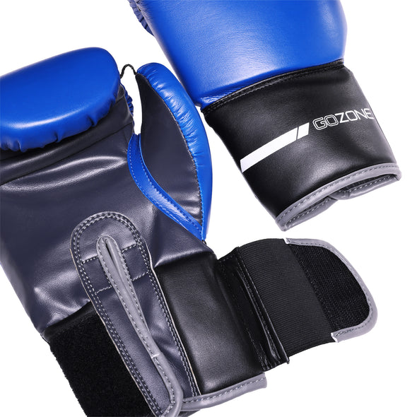 Gants de boxe Pro-Style 8oz pour jeunes - Bleu/Noir