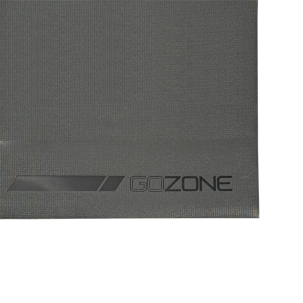 Gros plan du logo et du lettrage GoZone
