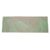 Tapis de yoga à impression montagnarde, 4mm, doublé PVC - 24" x 68" - Gris Combo
