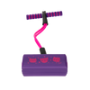 Sauterelle de résistance imprimée par un chat - rose/violet