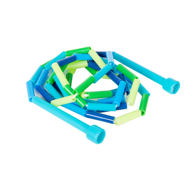 Corde à sauter perlée - Bleu/Vert