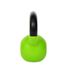wide-handle green 10b kettlebell from side