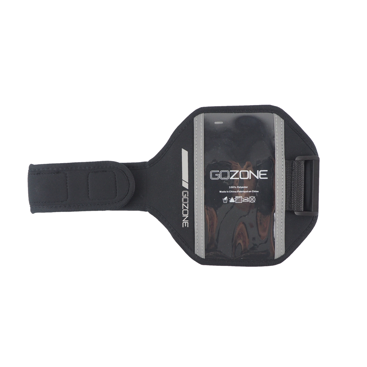 Runner’s Armband – Black/Grey – GoZone – GoZone Canada