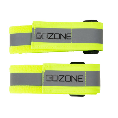 Reflective Bands – Lime/Grey