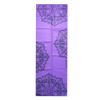 Printed Foldable Yoga Mat – Purple