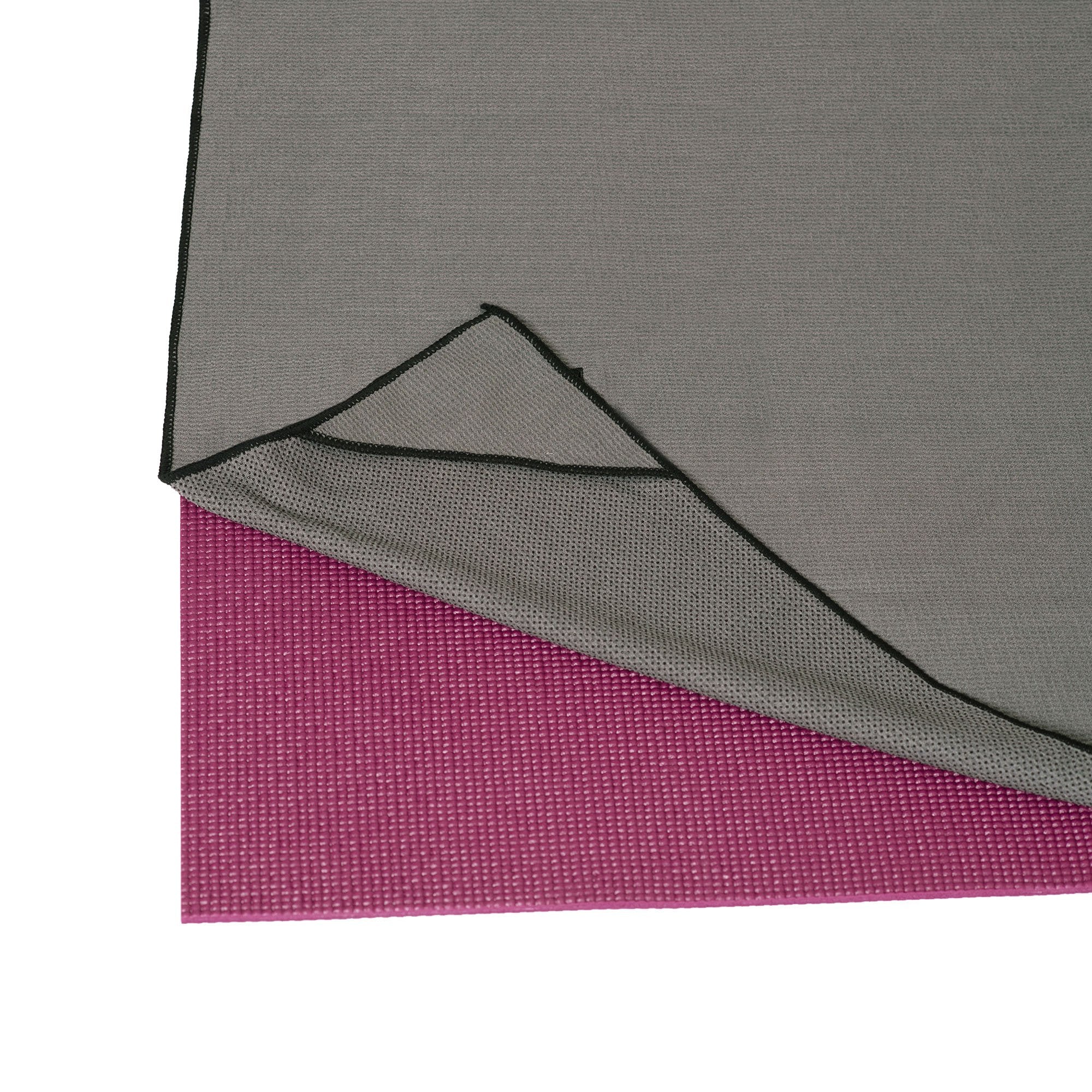 Yoga Mat Towel – 24” x 72” – Grey – GoZone – GoZone Canada