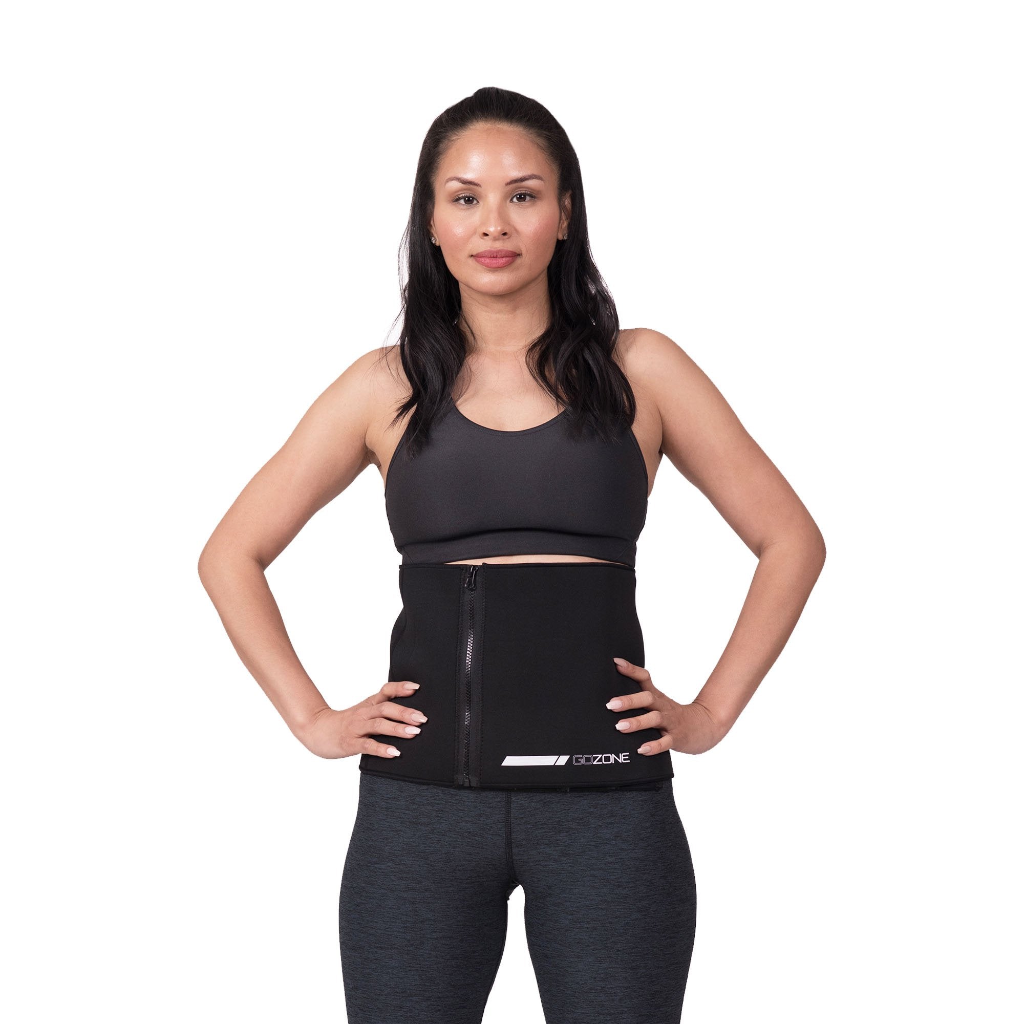 VASLANDA Waist Trimmer for Women & Men Sweat Waist Trainer Slimming Belt,  Stomach Wraps for Weight Loss, Neoprene Ab Belt Low Back and Lumbar Support  