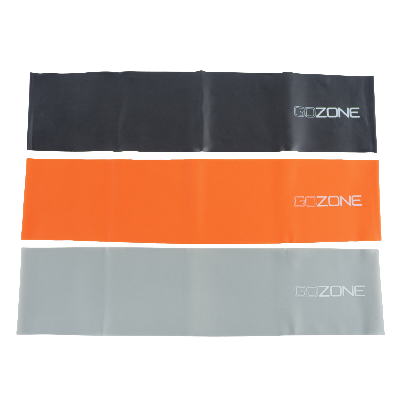 Gozone Band 3-Pack Looped Resistance Bands – Black/Orange/White – GoZone – GoZone ...