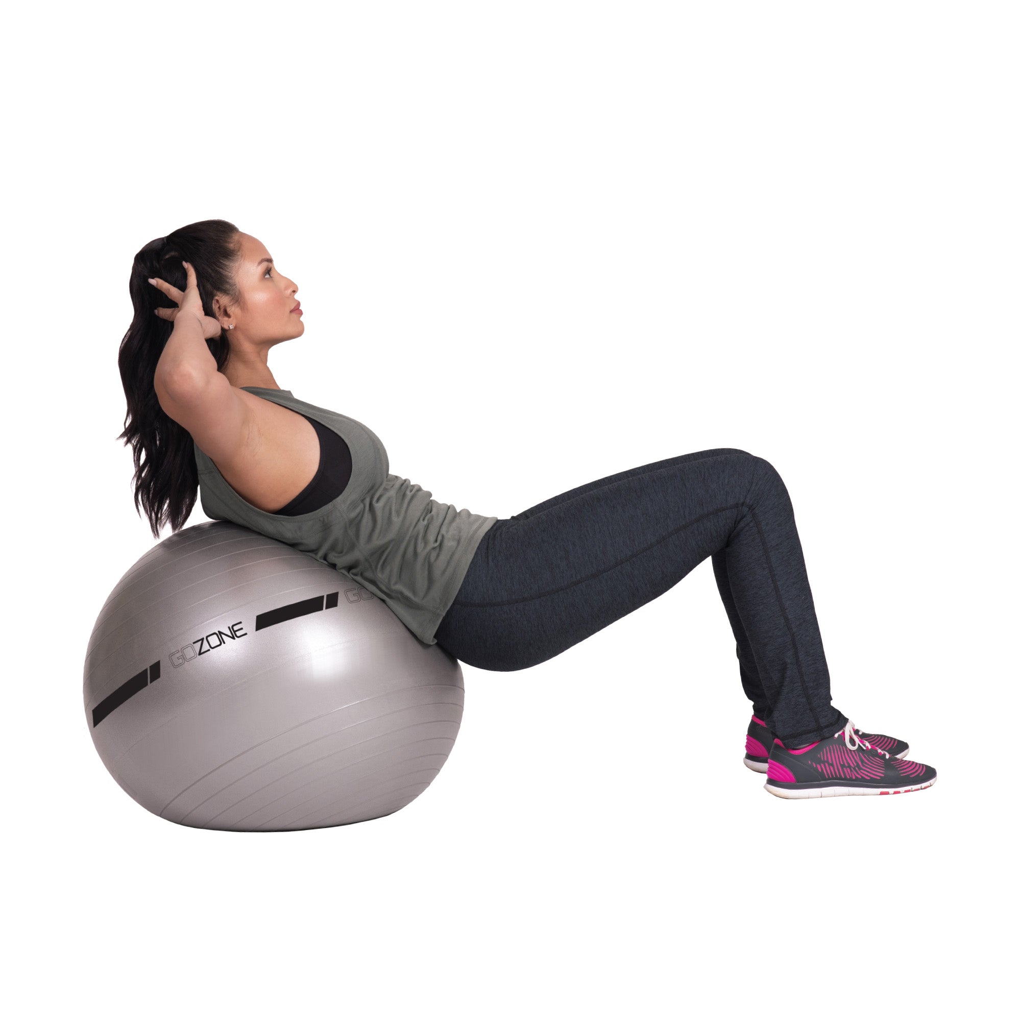 Vaupan Exercise Ball Yoga Ball for Home Gym, 65cm Stability Ball for  Workout Fitness, Anti-Burst, Slip Resistant Balance Ball Chair for Office,  Swiss