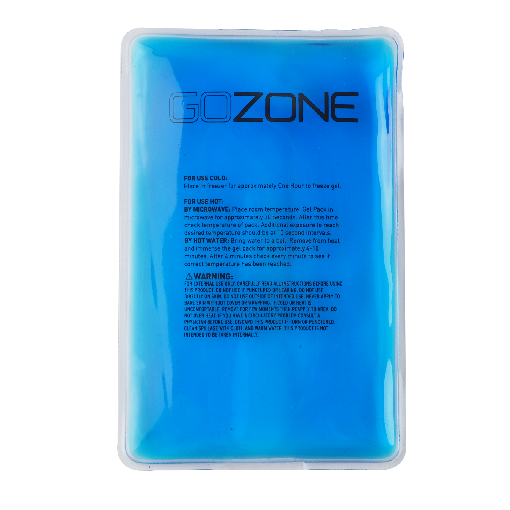 Hot/Cold Dual Back Support – Black – GoZone – GoZone Canada
