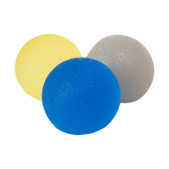 Hand wellness balls with blue ball in the front