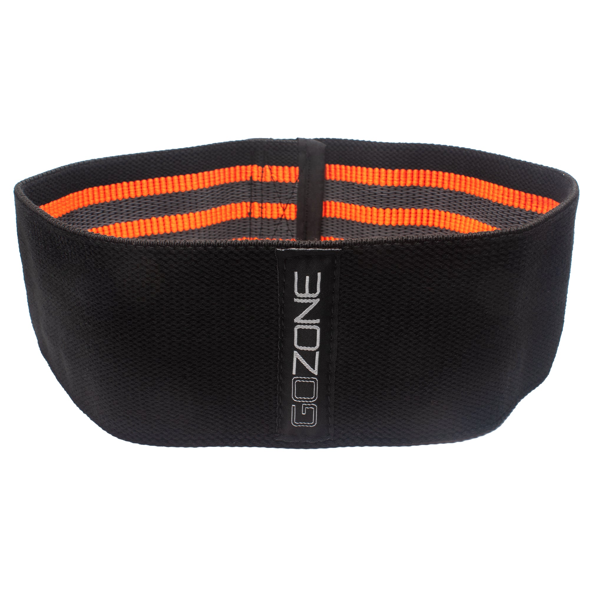 Solid Fabric Resistance Band – Black/Orange – GoZone – GoZone Canada
