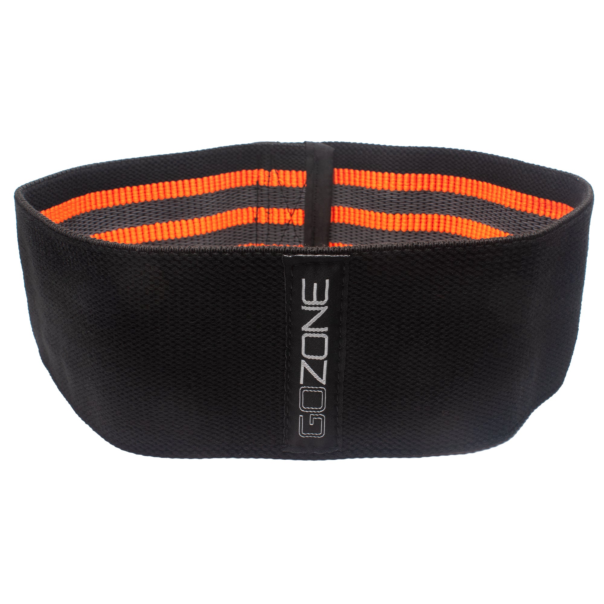 Gozone Band Solid Fabric Resistance Band – Black/Orange – GoZone – GoZone Canada