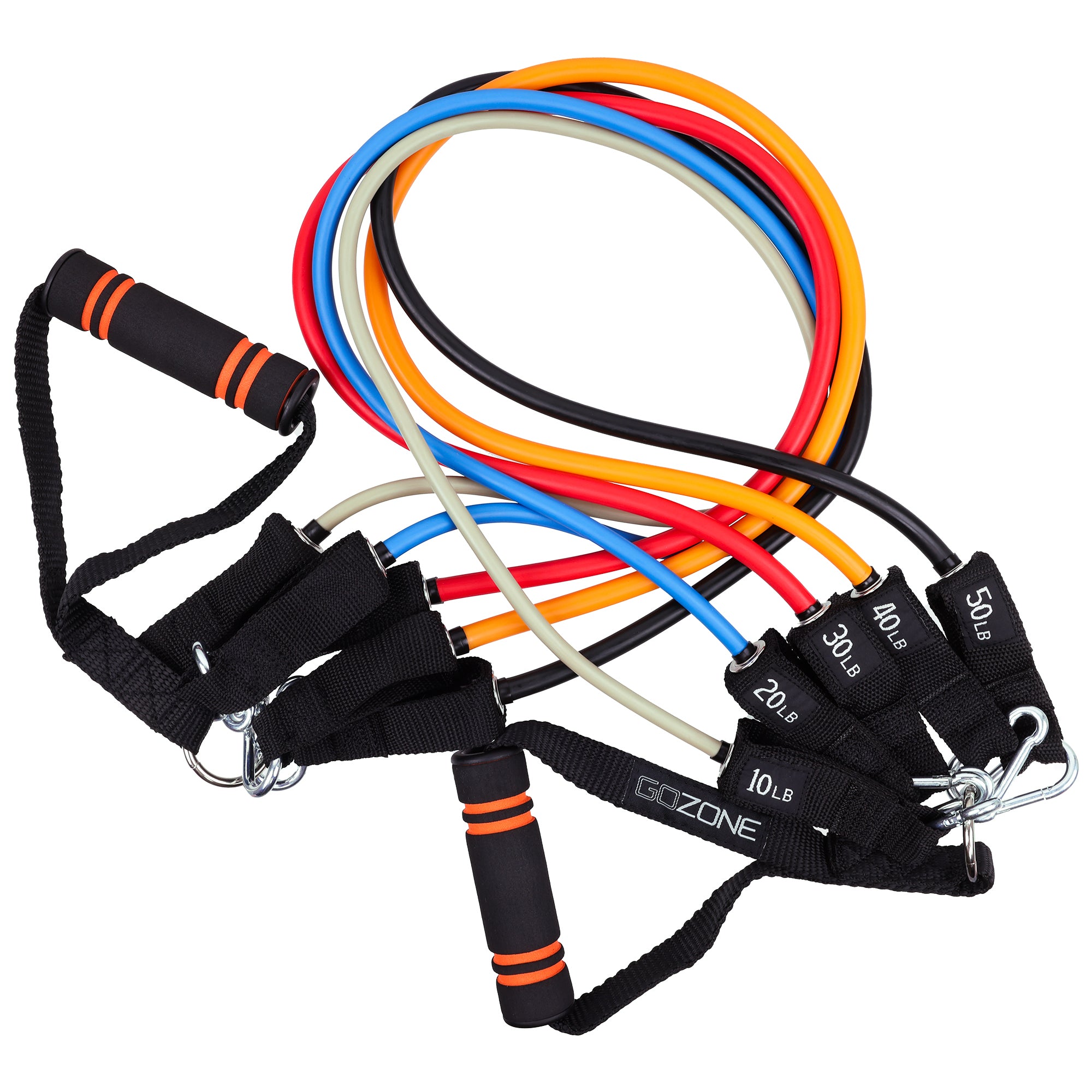 Gozone Band All-In-One Resistance Band Set – Multi-Colour – GoZone – GoZone Canada