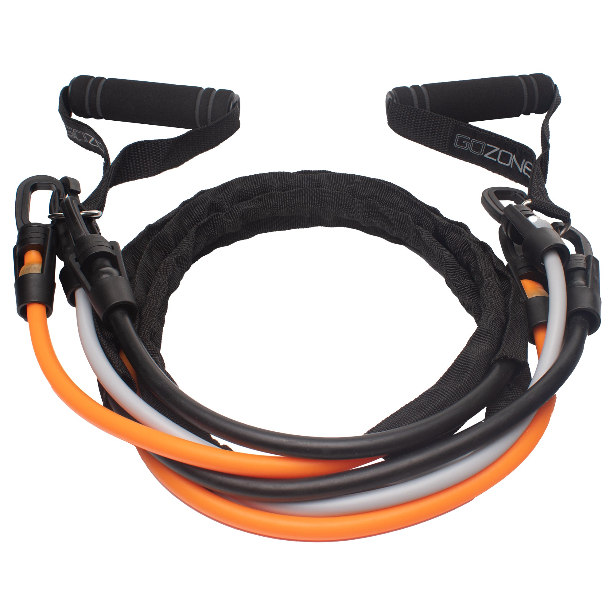 Gozone Band 3-in-1 Resistance Band – Orange/Black/Grey – GoZone – GoZone Canada