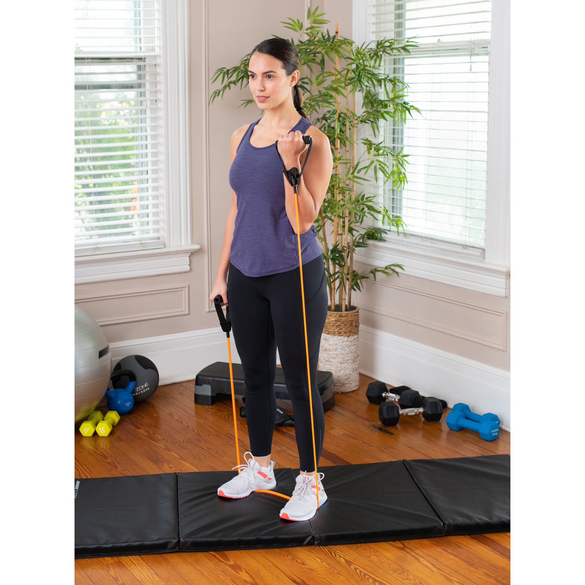 Gozone Jump Rope Medium Resistance Band – Orange – GoZone – GoZone Canada