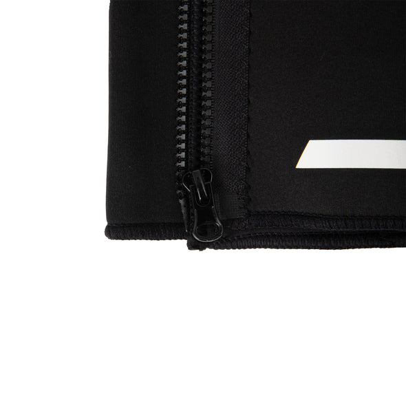 Zippered Waist Trimmer Belt – Black