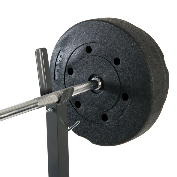 Workout Bench with Weight Bar 80lb Weights GoZone GoZone Canada
