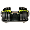Adjustable dumbbell from front/above