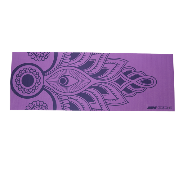 Lotus printed yoga mat on sale