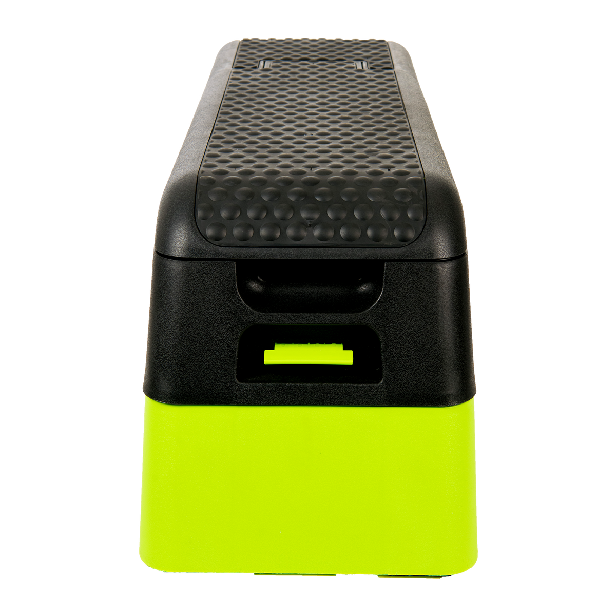 Adjustable Bench/Step Deck w/ Resistance Bands – Black/Green – GoZone ...