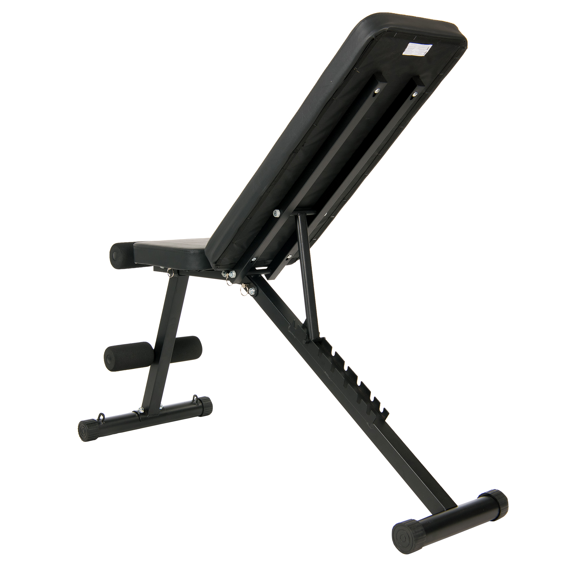 Foldable Weight Bench with Resistance Bands – Black – GoZone – GoZone Canada