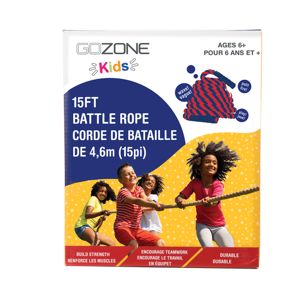 15ft kids' battle rope packaging (front)