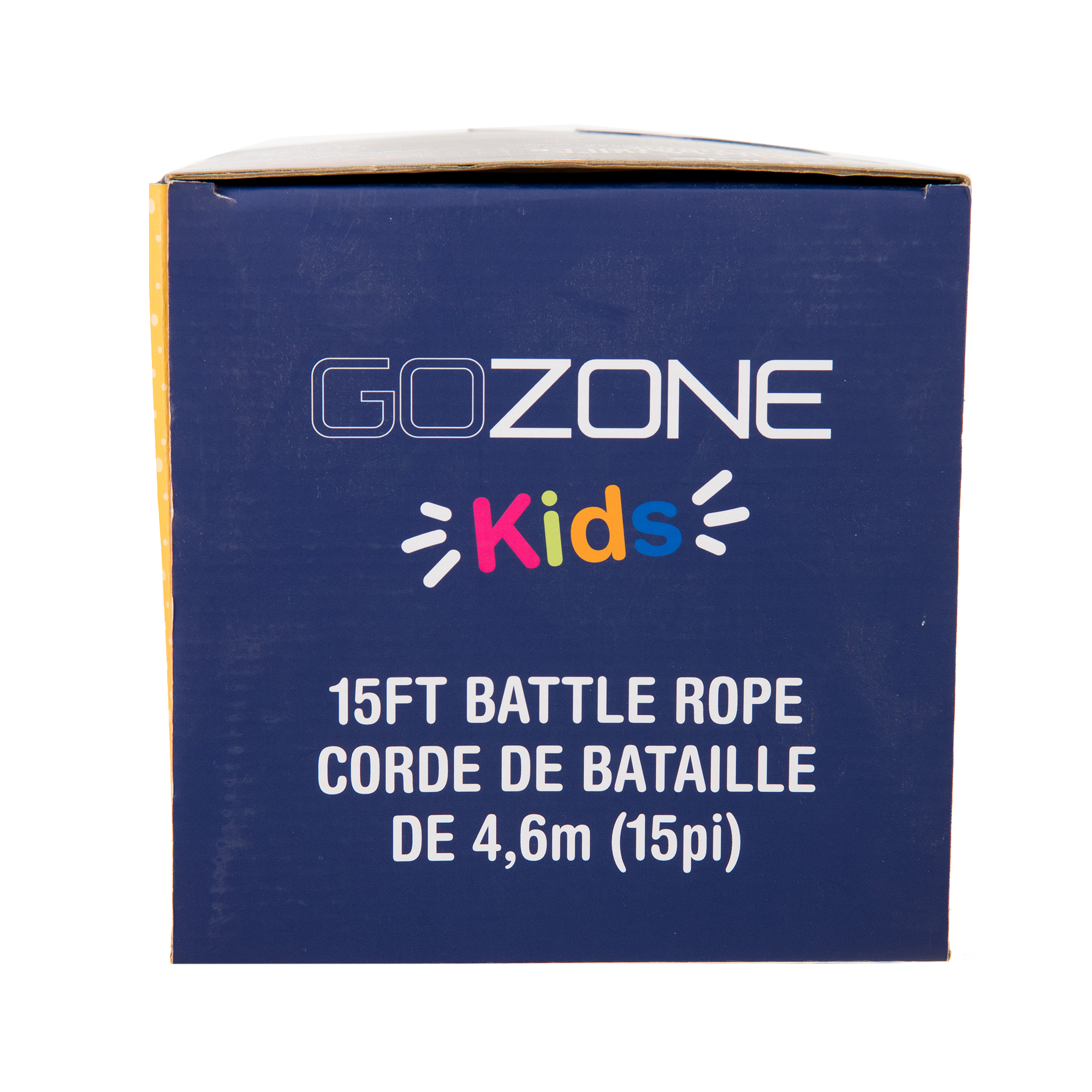 Gozone Speed Rope 15ft Twisted Nylon Battle Rope – Blue/Red – GoZone – GoZone Canada