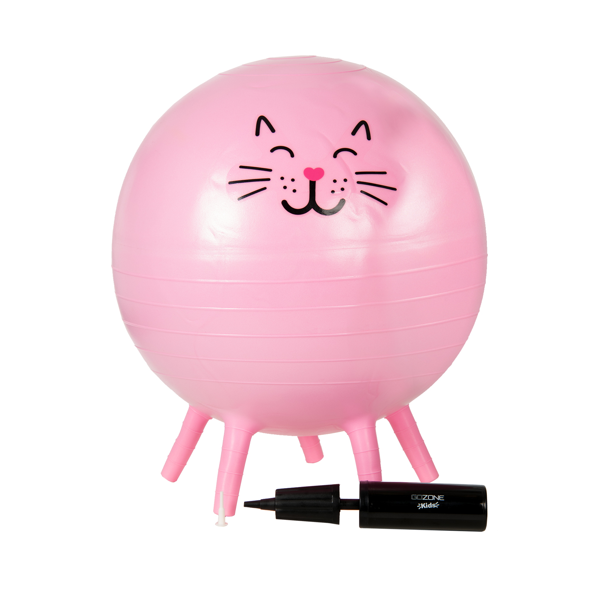 45cm Cat Stay and Play Ball – Pink – GoZone – GoZone Canada