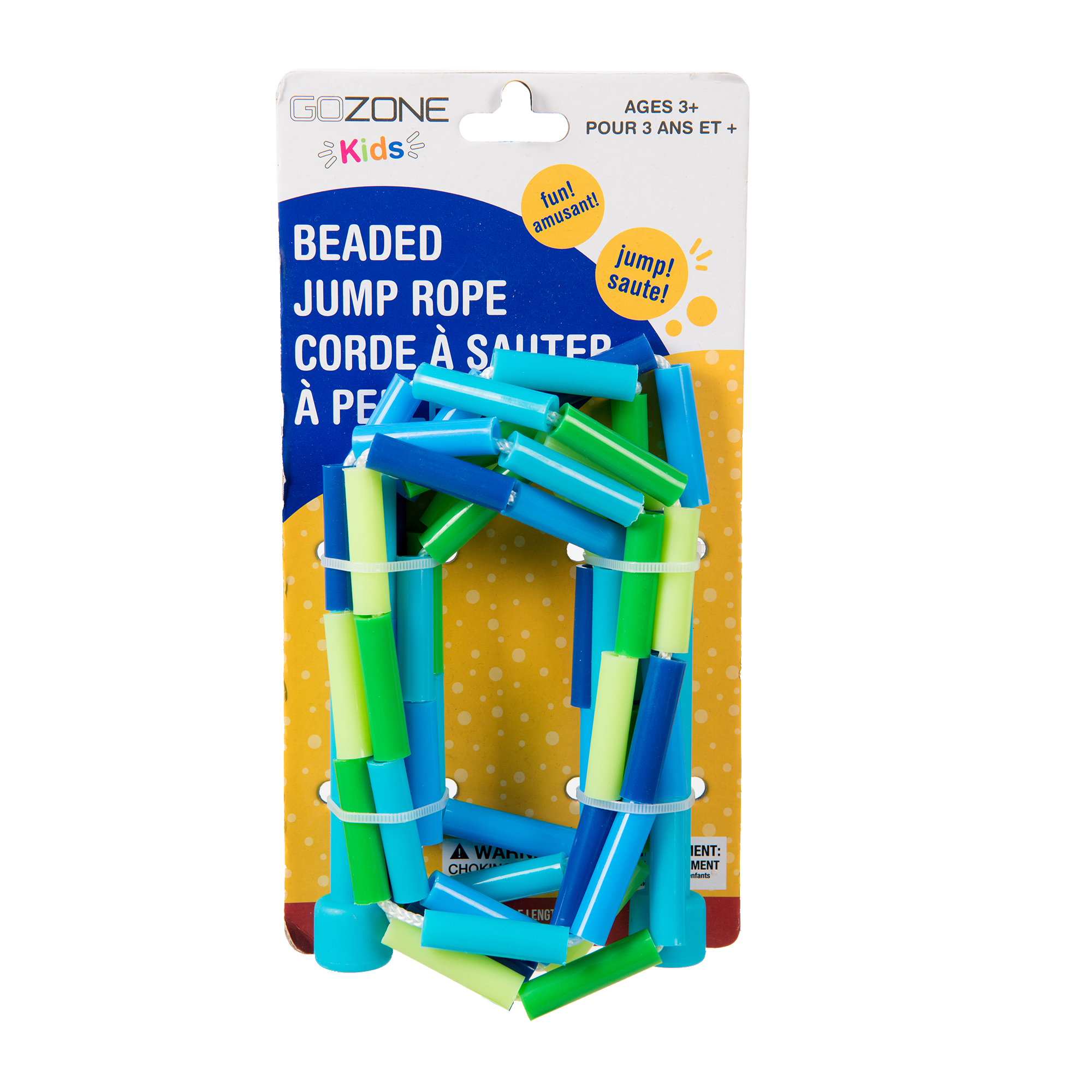 Gozone Jump Rope Beaded Jump Rope – Blue/Green – GoZone – GoZone Canada