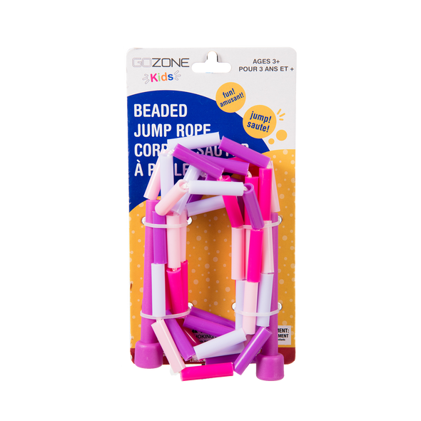 Beaded Jump Rope – Purple/Pink