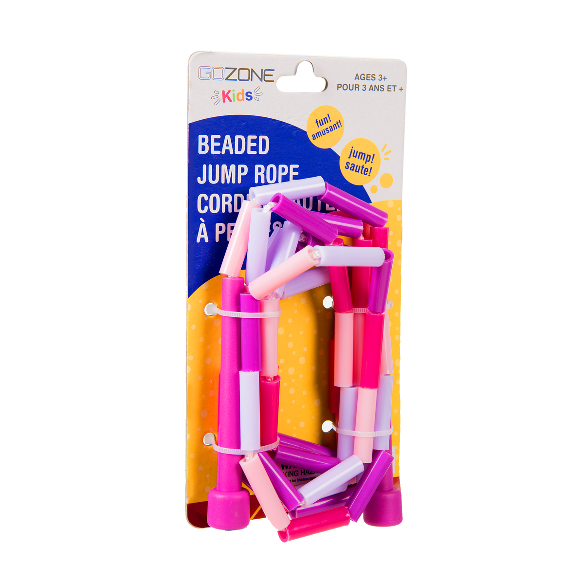 Gozone Speed Rope Beaded Jump Rope – Purple/Pink – GoZone – GoZone Canada