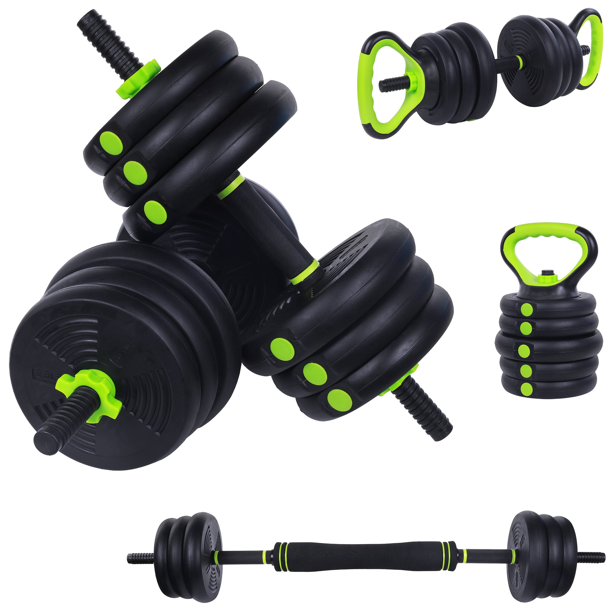 Bluelander Set of Weights for Exercise at Home, 8 Discs of Different  Weights, 4 Bars of 2 Different Longs, 2 Bar Locks, Exercise Weights, Weight  Kit, Adjustable Weights, Plates -  Canada