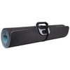 Yoga Mat with Timer & Phone Mount - Black