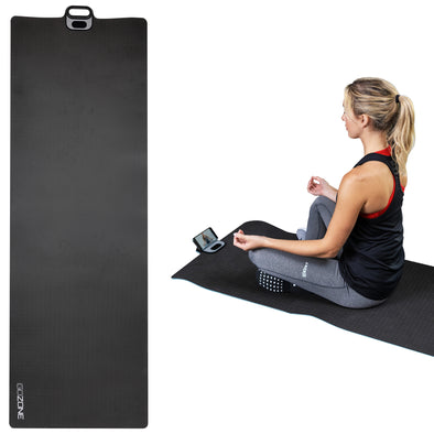 3mm PVC Solid Yoga Mat – 24” x 68 – Purple – GoZone – GoZone Canada