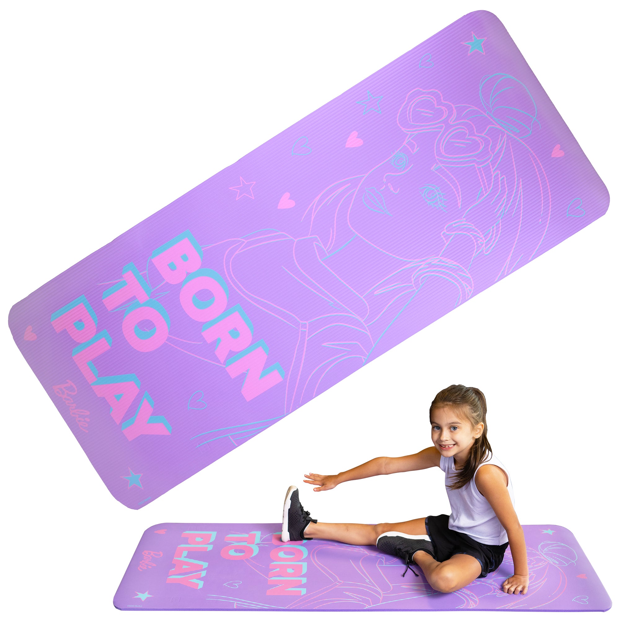 BARBIE YOGA MAT EXERCISE BALL WATER FITS FASHIONISTA INTEGRITY MY SCENE MTM  DOLL