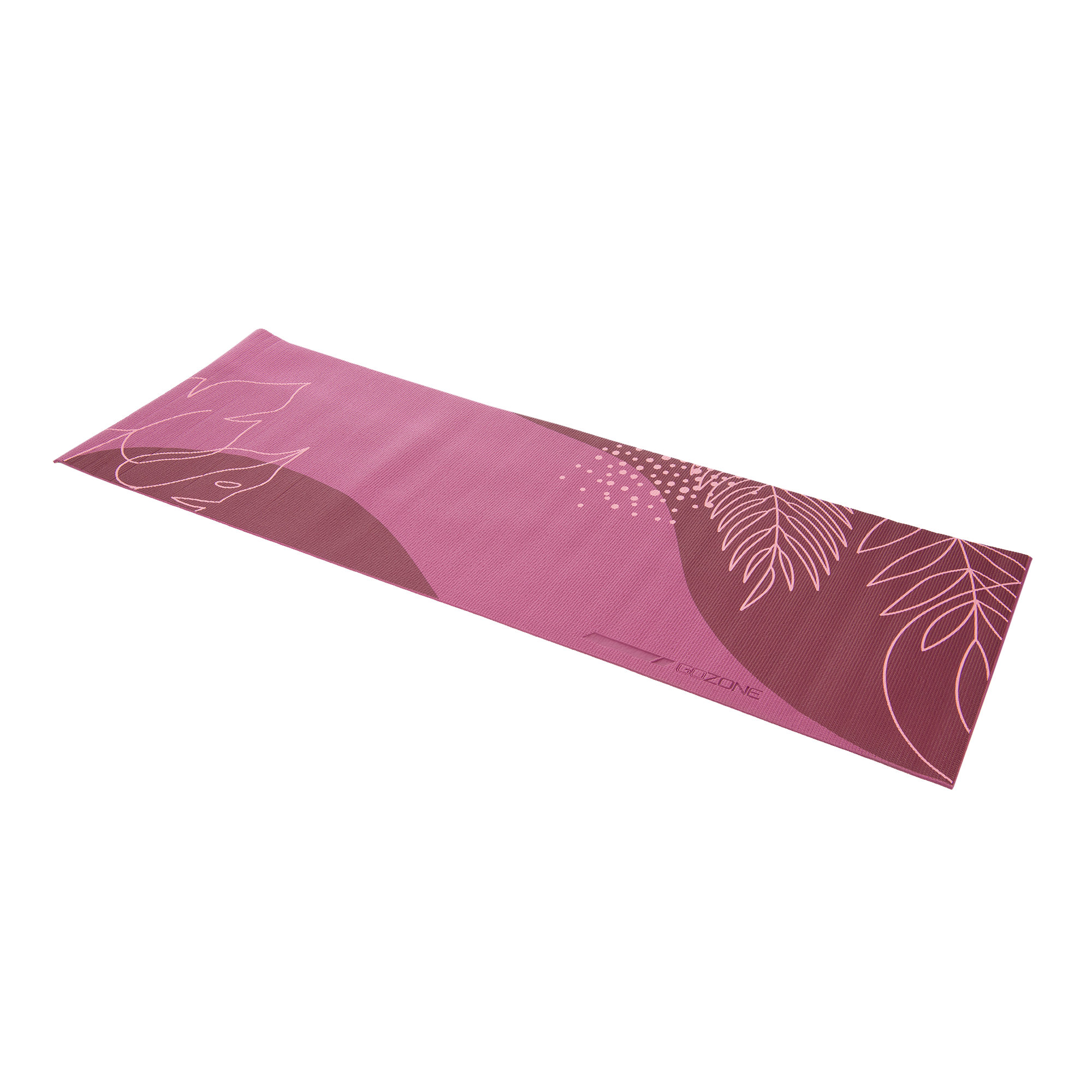 New GAIAM Easy Cinch Raspberry Color Yoga Mat Sling - Hands Free