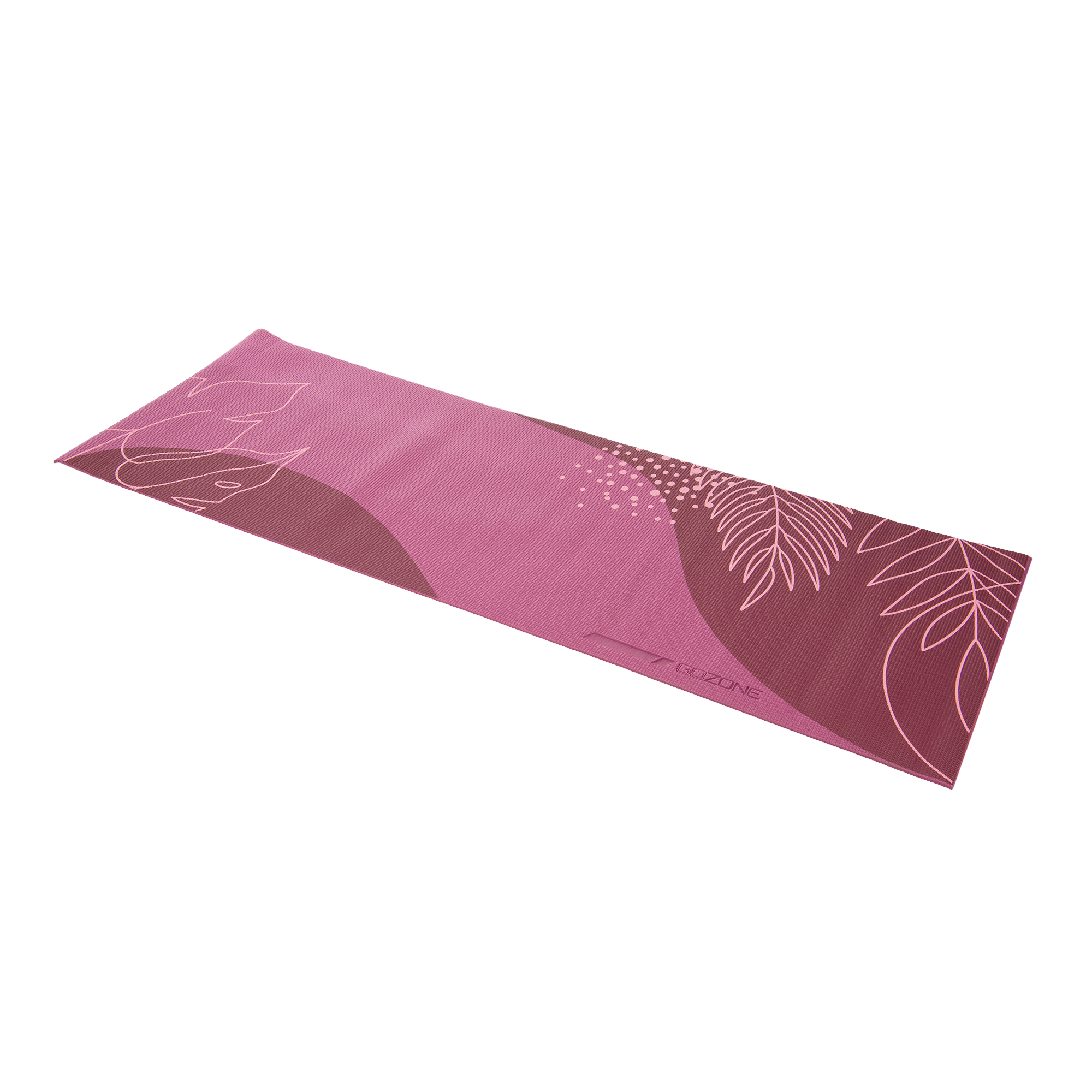6mm PVC Foliage Printed Yoga Mat 24