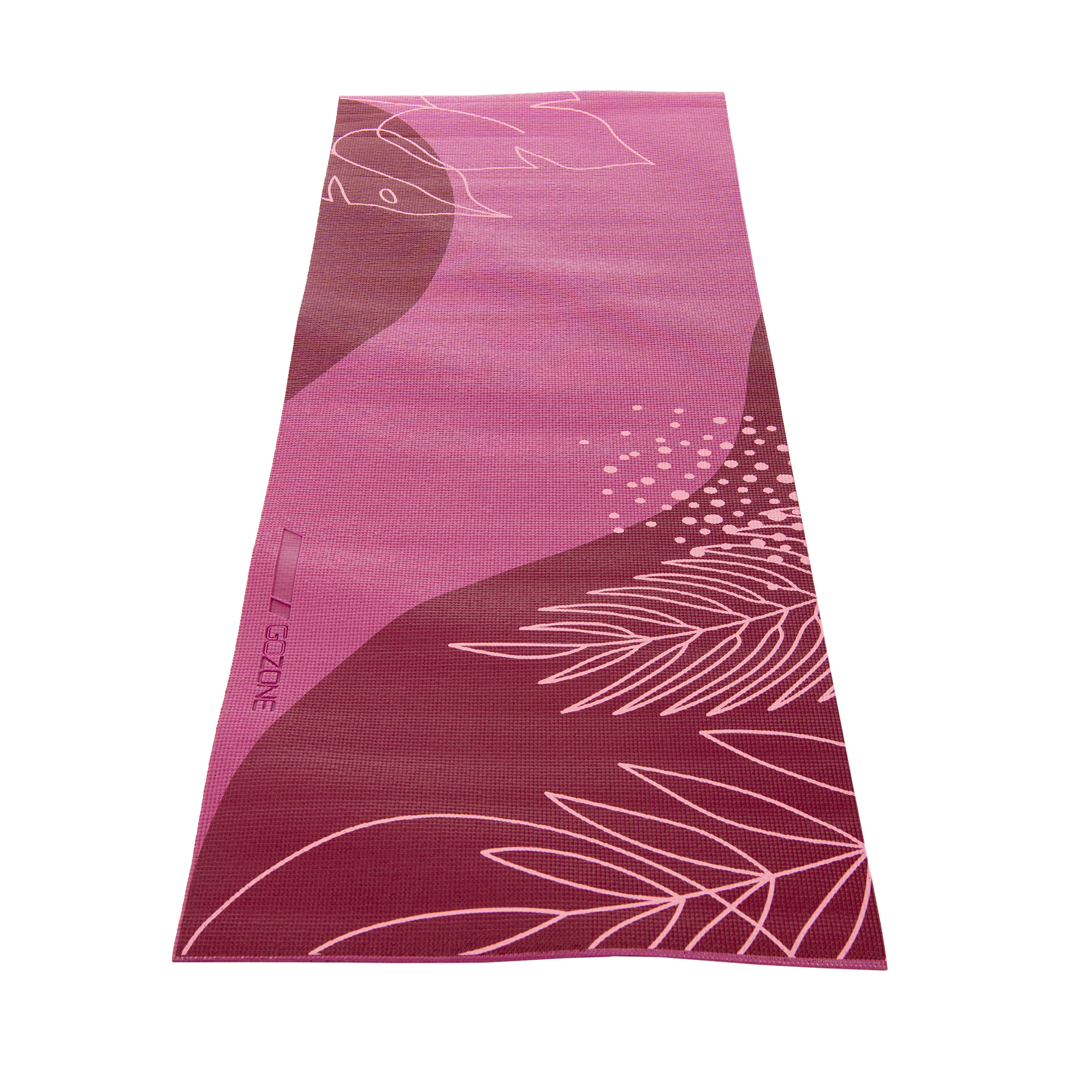  WELLDAY Yoga Mat Cute Strawberry and Flowers Non Slip