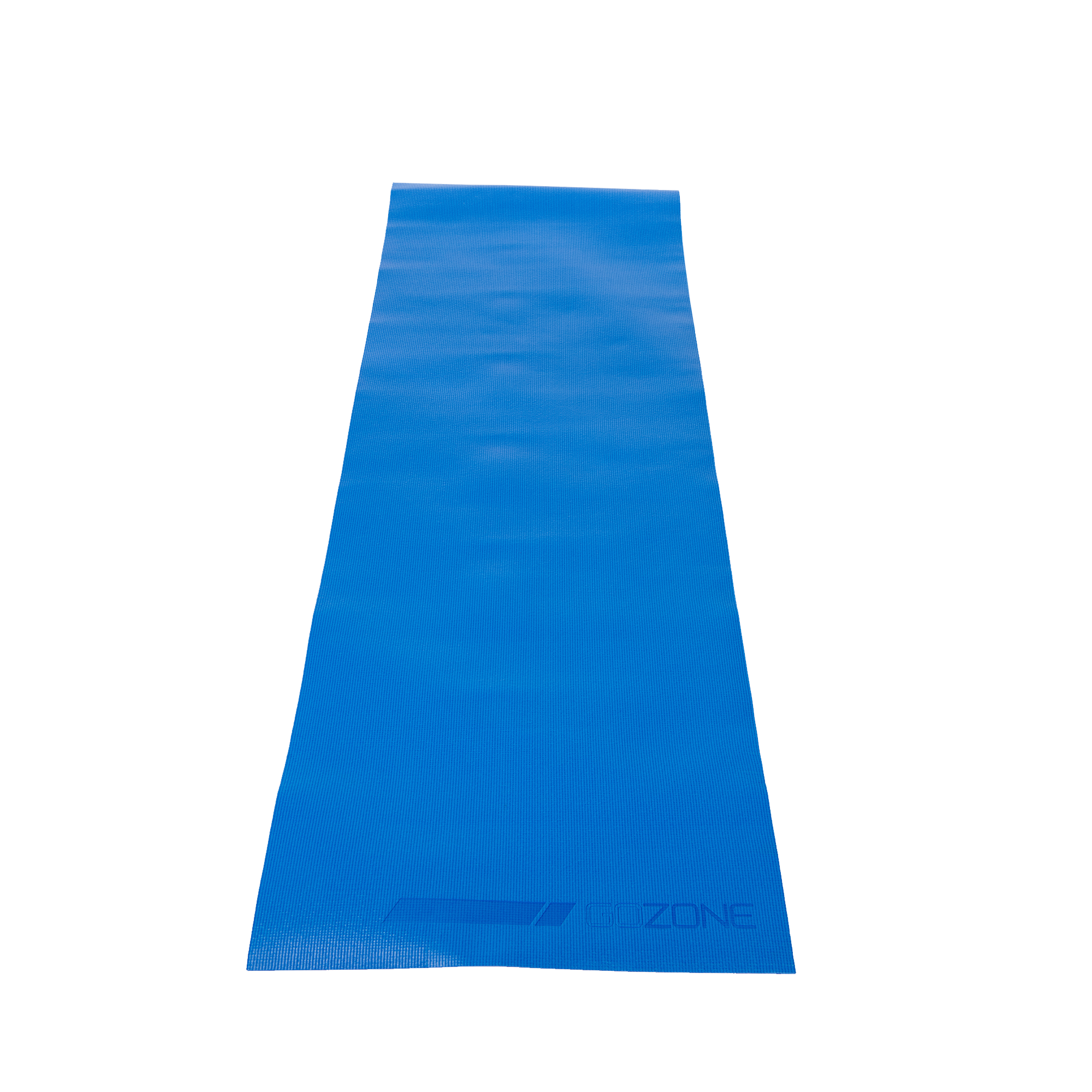 5mm PVC Reversible Solid Yoga Mat – 24 x 68 – Blue/Navy – GoZone